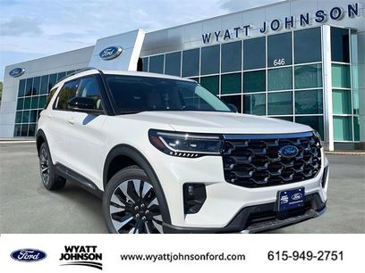 New 2026 Ford Explorer Platinum