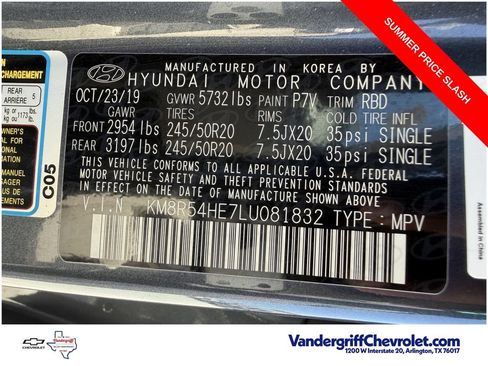 Used 2020 Hyundai Palisade Limited FWD image 30