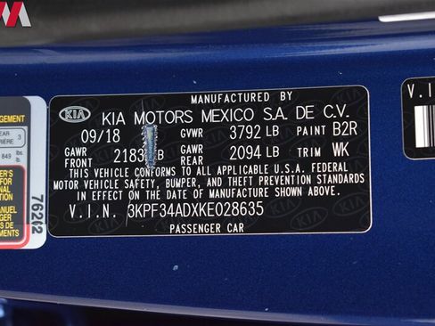 Used 2019 Kia Forte S FWD image 32