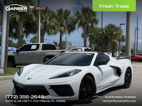 Used 2020 Chevrolet Corvette Stingray Premium Cpe w/ 3LT Preferred Equipment Group RWD image 1