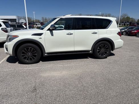Used 2017 Nissan Armada Platinum w/ Captain Seat Package AWD/4WD image 1