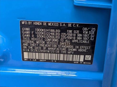 New 2026 Honda HR-V Sport image 20