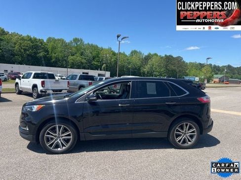 Used 2022 Ford Edge Titanium w/ Class II Trailer Tow Package AWD/4WD image 3