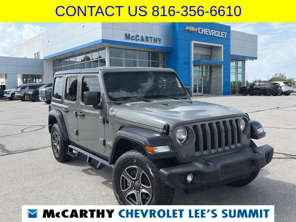 Used 2018 Jeep Wrangler Unlimited Sport S AWD/4WD image 1
