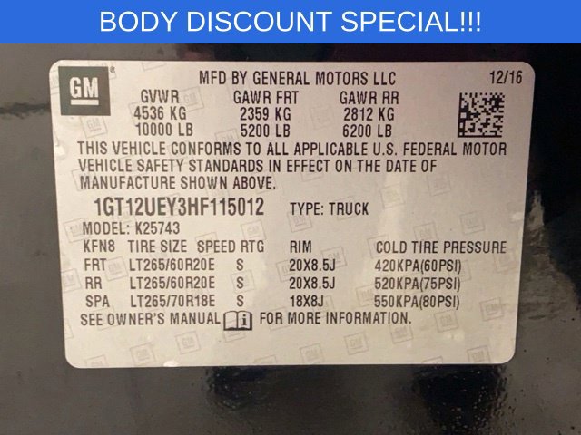 Used 2017 GMC Sierra 2500 Denali w/ Duramax Plus Package AWD/4WD image 39