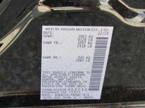 Used 2025 Nissan Altima 2.5 SR image 12