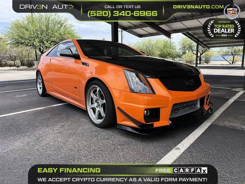 Used 2011 Cadillac CTS V w/ Wood Trim Package RWD image 1
