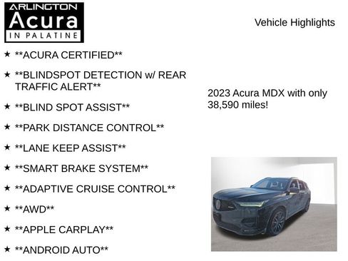 Used 2023 Acura MDX Type S image 7