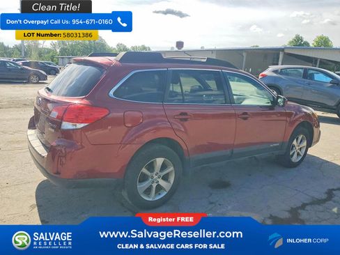 Used 2014 Subaru Outback 2.5i Limited AWD/4WD image 4