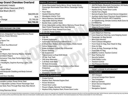 Certified 2024 Jeep Grand Cherokee Overland image 45