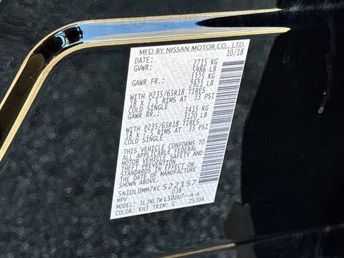 Used 2019 INFINITI QX60 Luxe w/ Essential Package image 35