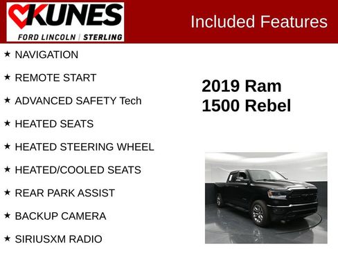 Used 2019 RAM 1500 Sport w/ Level 2 Equipment Group AWD/4WD image 2