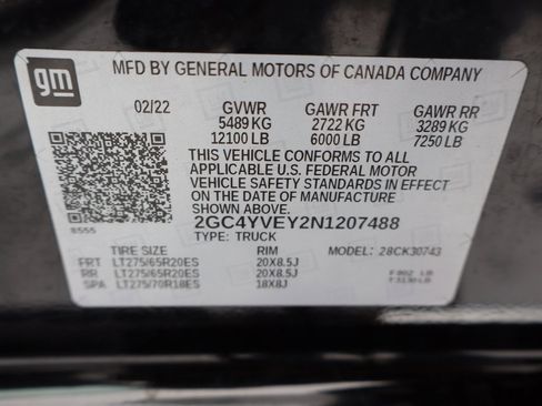 Used 2022 Chevrolet Silverado 3500 High Country w/ Safety Package II image 30