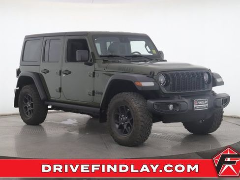 Used 2024 Jeep Wrangler Unlimited Sport AWD/4WD image 1