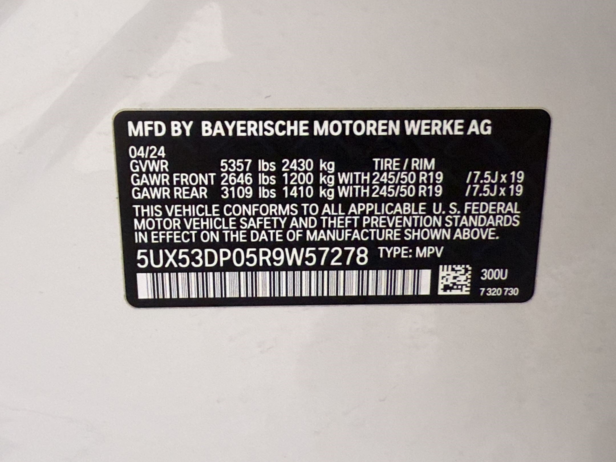 Used 2024 BMW X3 xDrive30i w/ M Sport Package AWD/4WD image 25