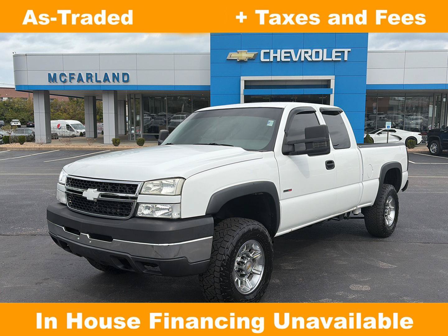 Used 2004 Chevrolet Silverado 2500 W/T w/ Heavy-Duty Power Package AWD/4WD image 1