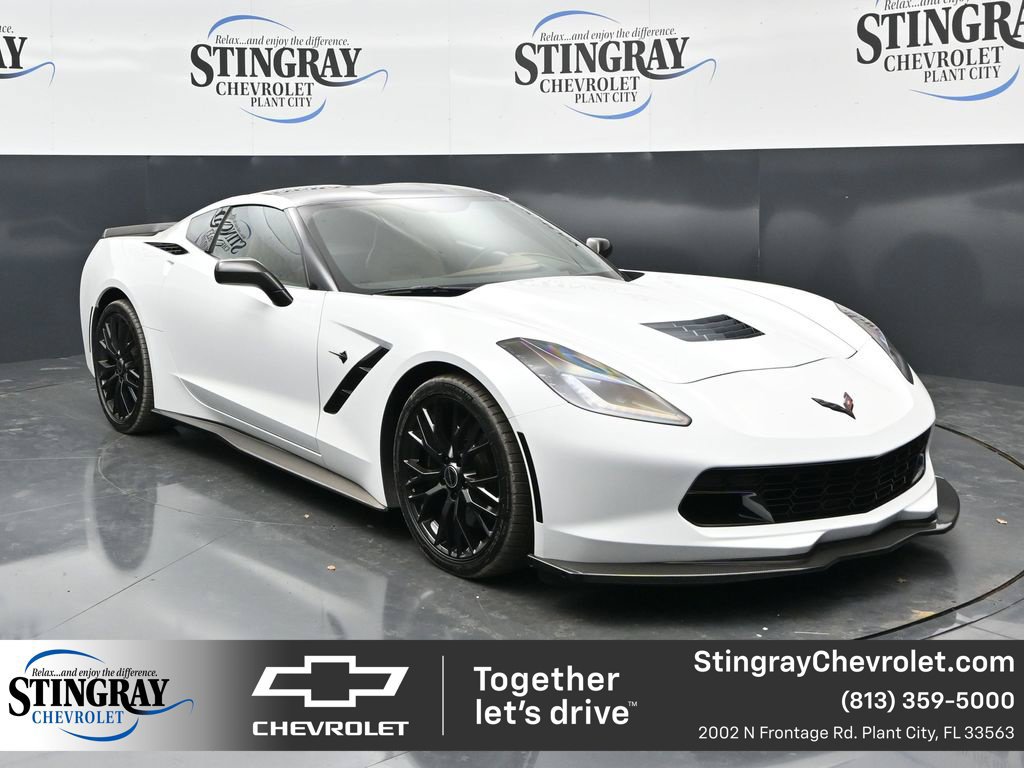 Certified 2015 Chevrolet Corvette Stingray Coupe w/ 3LT Preferred Equipment Group RWD 360° Tour