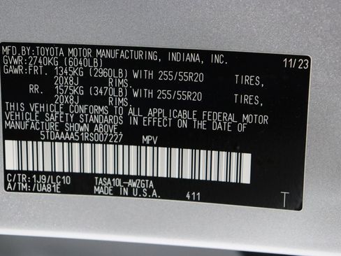 Certified 2024 Toyota Grand Highlander Limited image 43