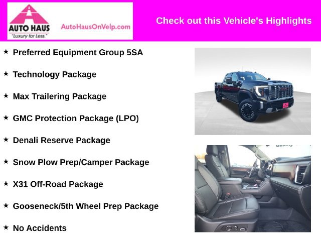 Used 2024 GMC Sierra 2500 Denali w/ Denali Reserve Package AWD/4WD image 3