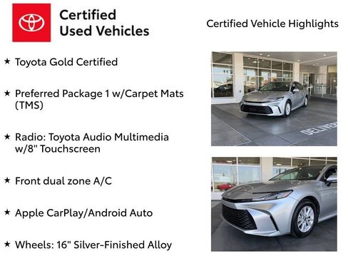 Certified 2025 Toyota Camry LE FWD image 7