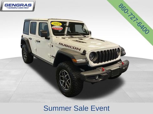 Certified 2025 Jeep Wrangler Unlimited Rubicon AWD/4WD image 1