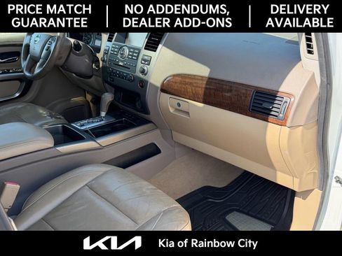 Used 2015 Nissan Armada Platinum w/ 2nd Row Captain Seat Package image 22