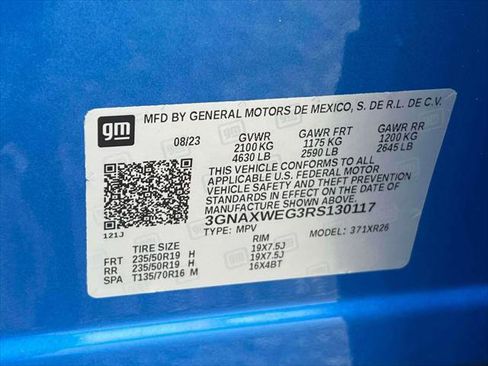 Used 2024 Chevrolet Equinox RS w/ RS Leather Package image 19