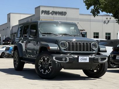 Used 2024 Jeep Wrangler Unlimited Sahara w/ Technology Group