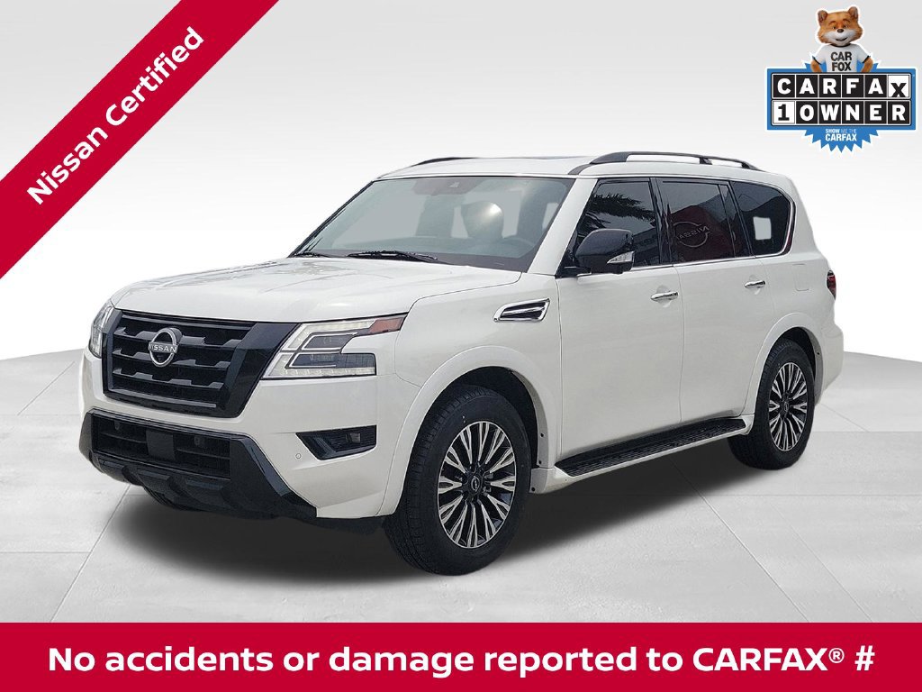 Certified 2024 Nissan Armada SL w/ Midnight Edition Package RWD image 1