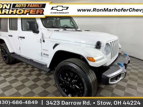 Used 2023 Jeep Wrangler Unlimited Sahara w/ Cold Weather Group AWD/4WD image 1