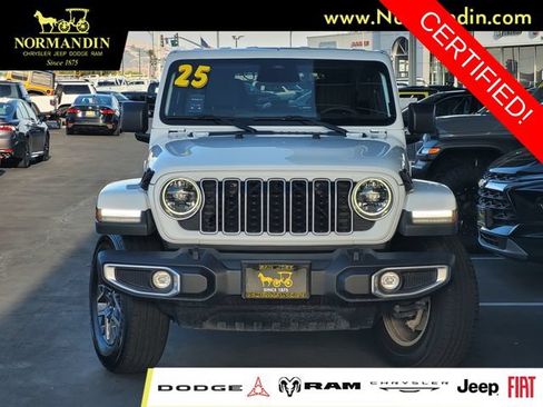 Certified 2025 Jeep Wrangler Unlimited Sahara AWD/4WD image 2