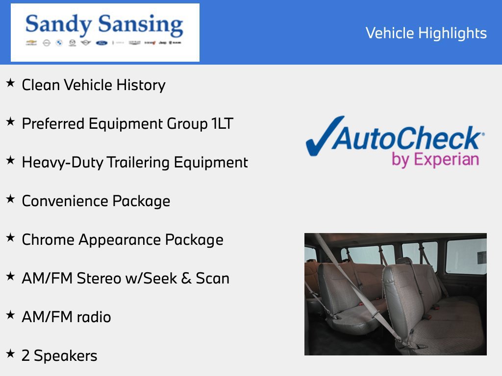 Used 2014 Chevrolet Express 3500 LT w/ LT Preferred Equipment Group RWD image 7