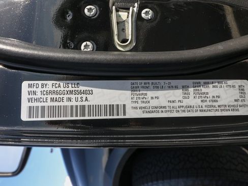 Used 2021 RAM 1500 Classic Warlock w/ Electronics Group image 30