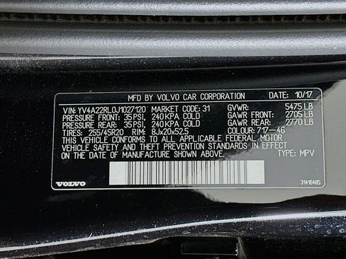 Used 2018 Volvo XC60 T6 Inscription w/ Convenience Package AWD/4WD image 12