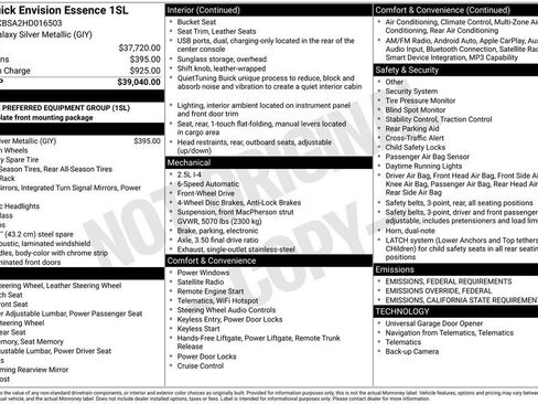 Used 2017 Buick Envision Essence image 35