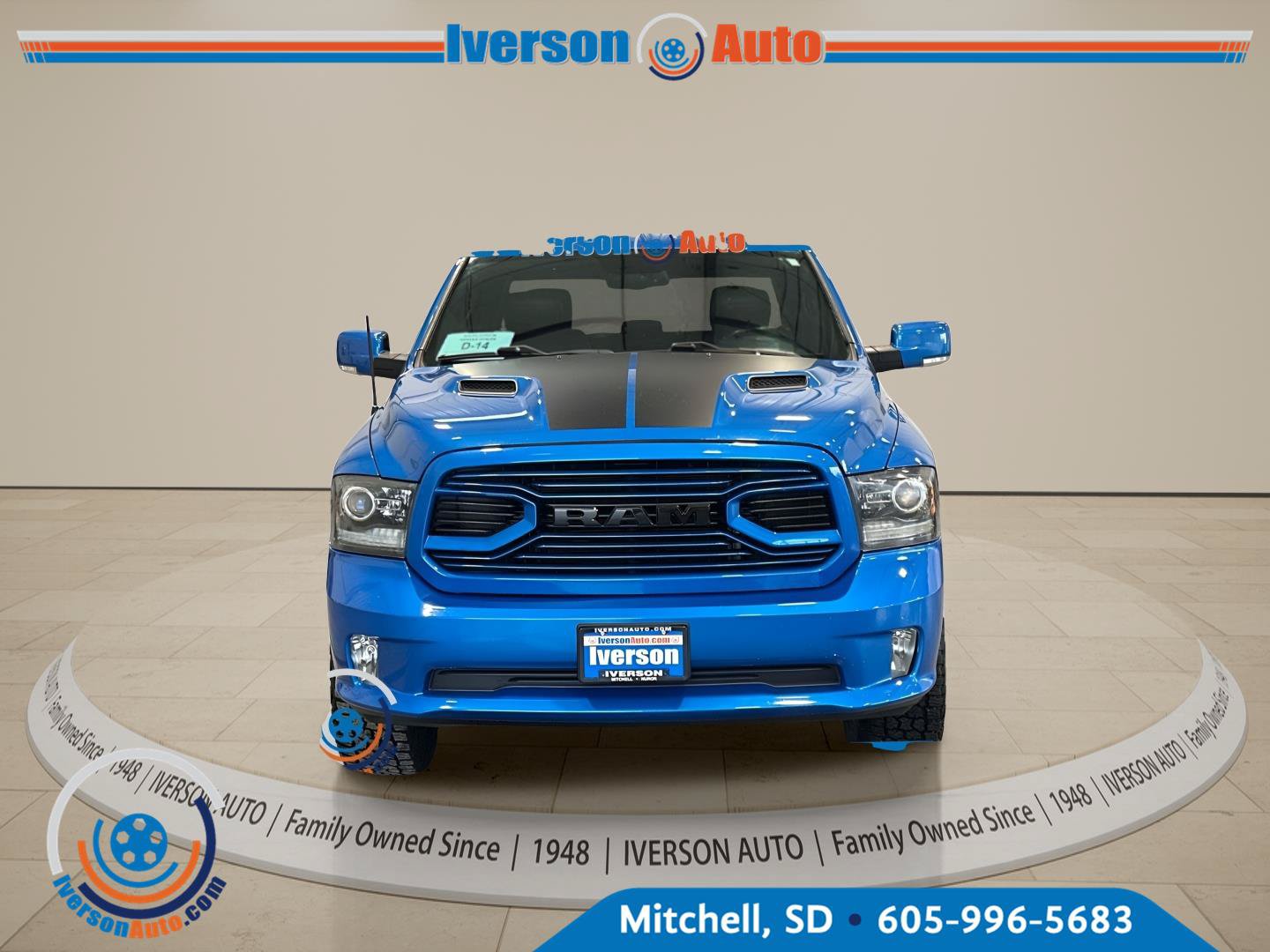Used 2018 RAM 1500 Sport w/ Hydro Blue Sport Package AWD/4WD image 3