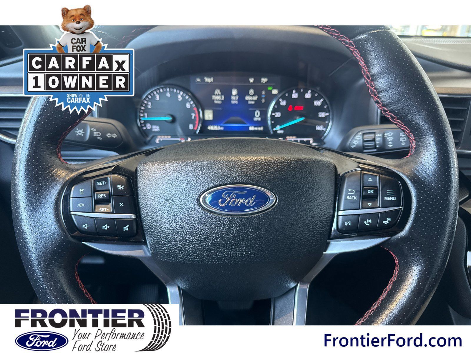 Used 2023 Ford Explorer ST-Line w/ Class IV Trailer Tow Package RWD image 26