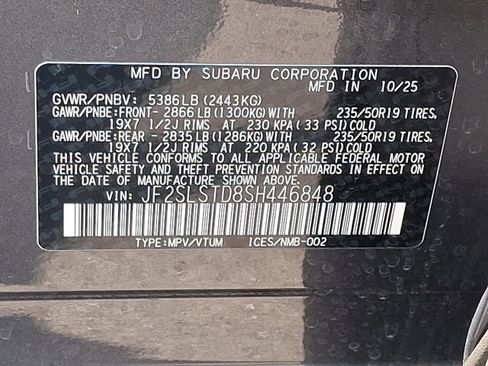 Used 2025 Subaru Forester Touring AWD/4WD image 27