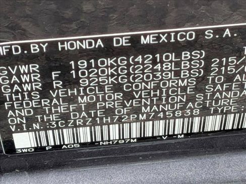 Certified 2023 Honda HR-V EX-L image 23