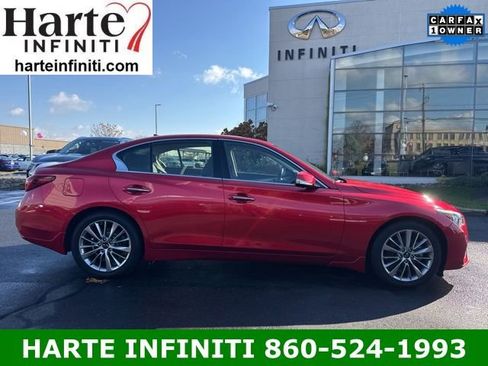 Certified 2022 INFINITI Q50 Luxe w/ Cargo Package image 4