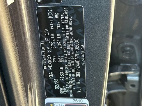 Certified 2023 Kia Forte LXS FWD image 36