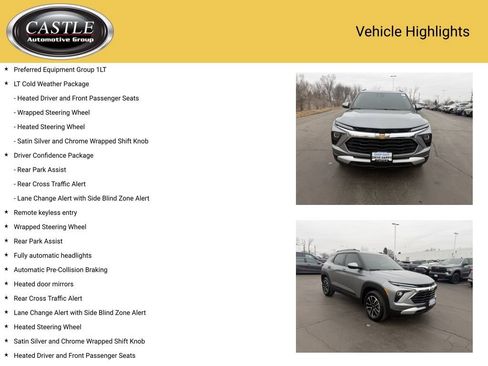Used 2025 Chevrolet TrailBlazer LT w/ LT Cold Weather Package image 4