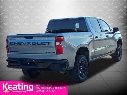 Used 2025 Chevrolet Silverado 1500 Custom Trail Boss w/ LPO, Dark Essentials Package AWD/4WD image 6