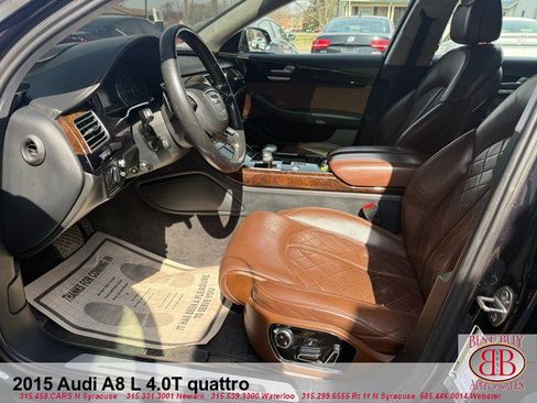 Used 2015 Audi A8 L 4.0T w/ Premium Package image 10