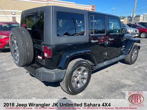 Used 2018 Jeep Wrangler Unlimited Sahara w/ Connectivity Group image 3