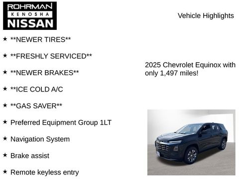 Used 2025 Chevrolet Equinox LT FWD image 7