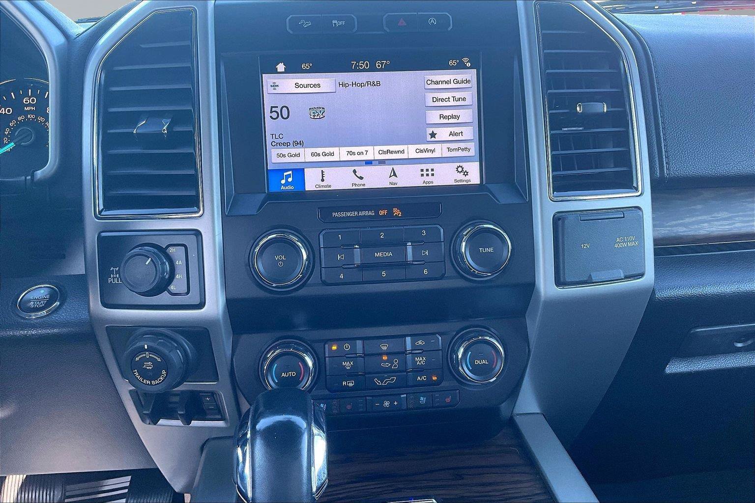 Used 2019 Ford F150 Lariat w/ Max Trailer Tow Package AWD/4WD image 7