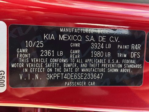 Used 2025 Kia K4 FWD image 13