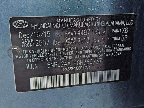 Used 2016 Hyundai Sonata SE image 37