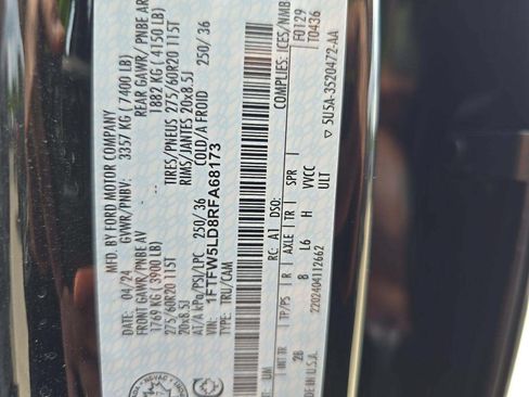 Used 2024 Ford F150 Lariat w/ Equipment Group 502A High AWD/4WD image 21